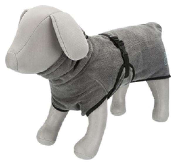 Bademantel Frottee Grau 50 cm Trixie